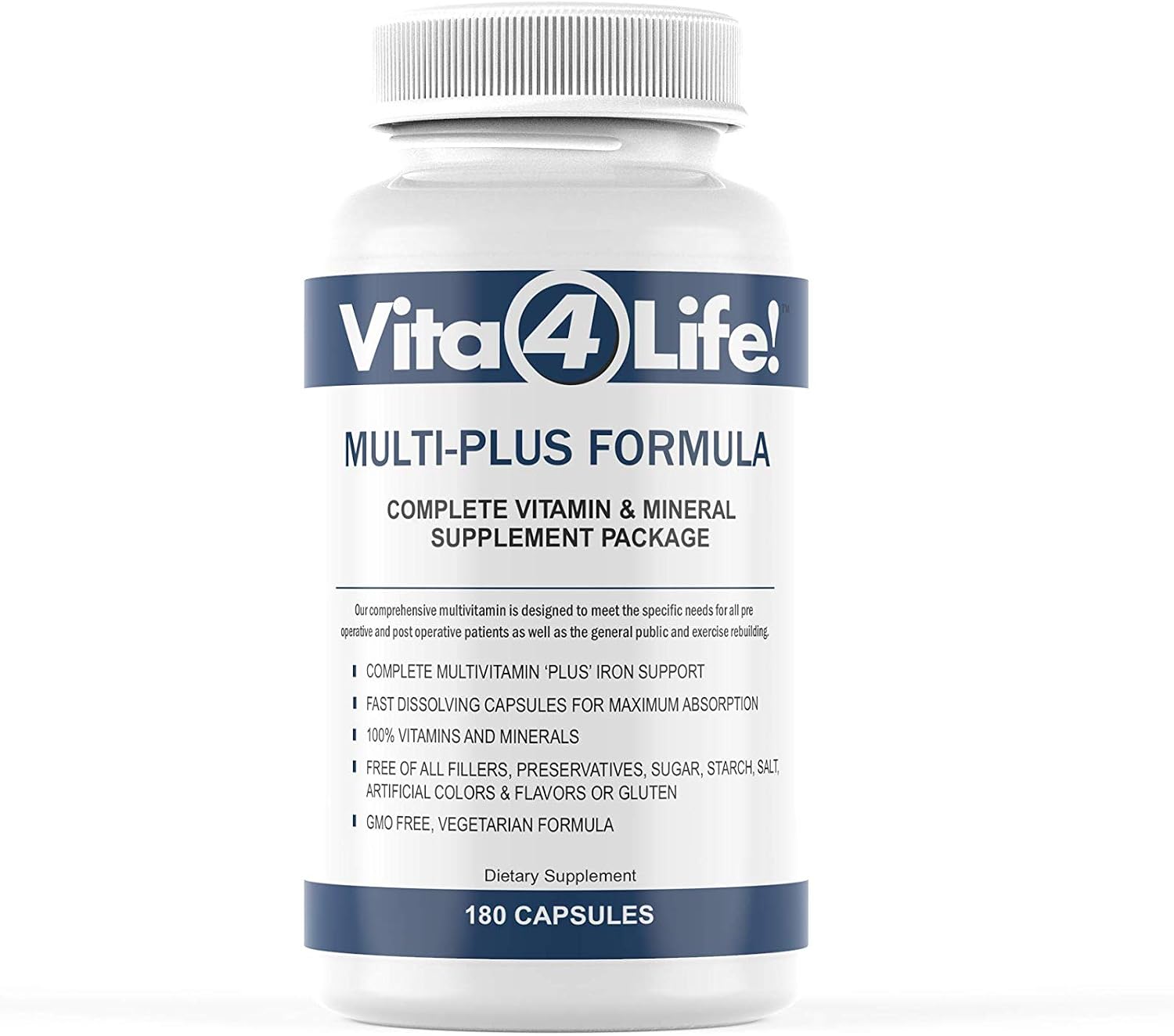 Vita4Life Bariatric Multivitamins, Multi-Plus Formula (360 Capsules) - görsel 1
