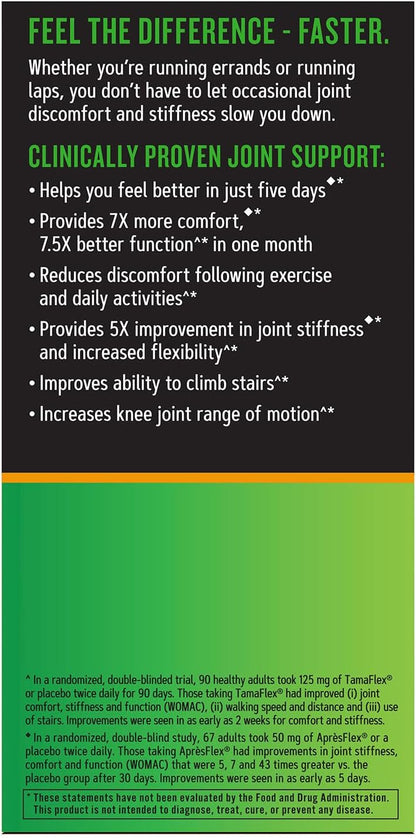 GNC TamaFlex Fast Acting, Joint Support, 120 Vegetarian Capsules