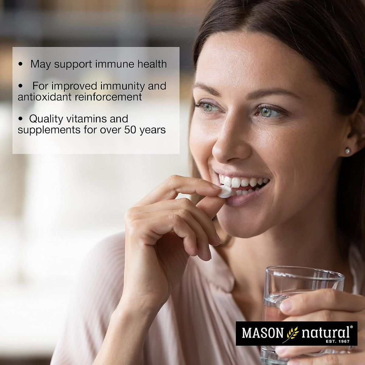 MASON NATURAL Vitamin C 500 mg, 100 Tablets - görsel 6