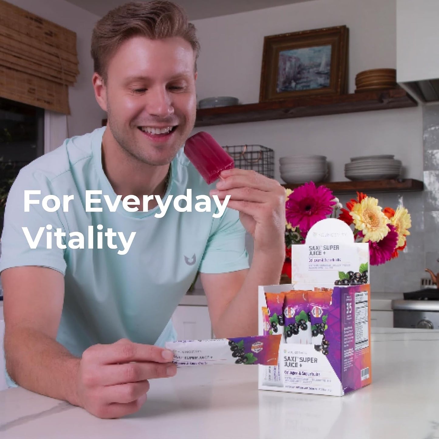 Youngevity SaXi™ Super Juice + | Collagen and Superfruits | New Zealand Blackcurrant - görsel 6