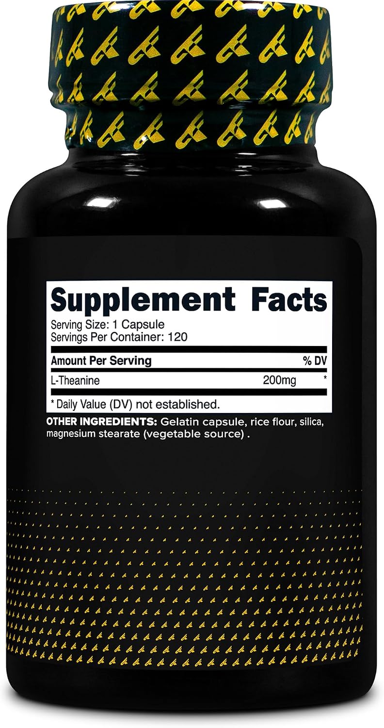 Primaforce L-Theanine Capsules (200mg, 120 Capsules) - görsel 4