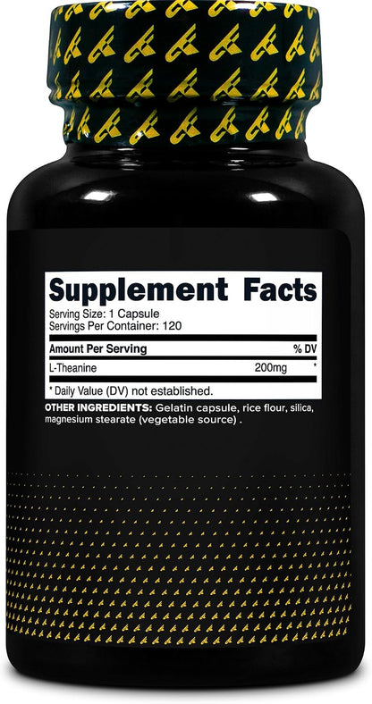 Primaforce L-Theanine Capsules (200mg, 120 Capsules)