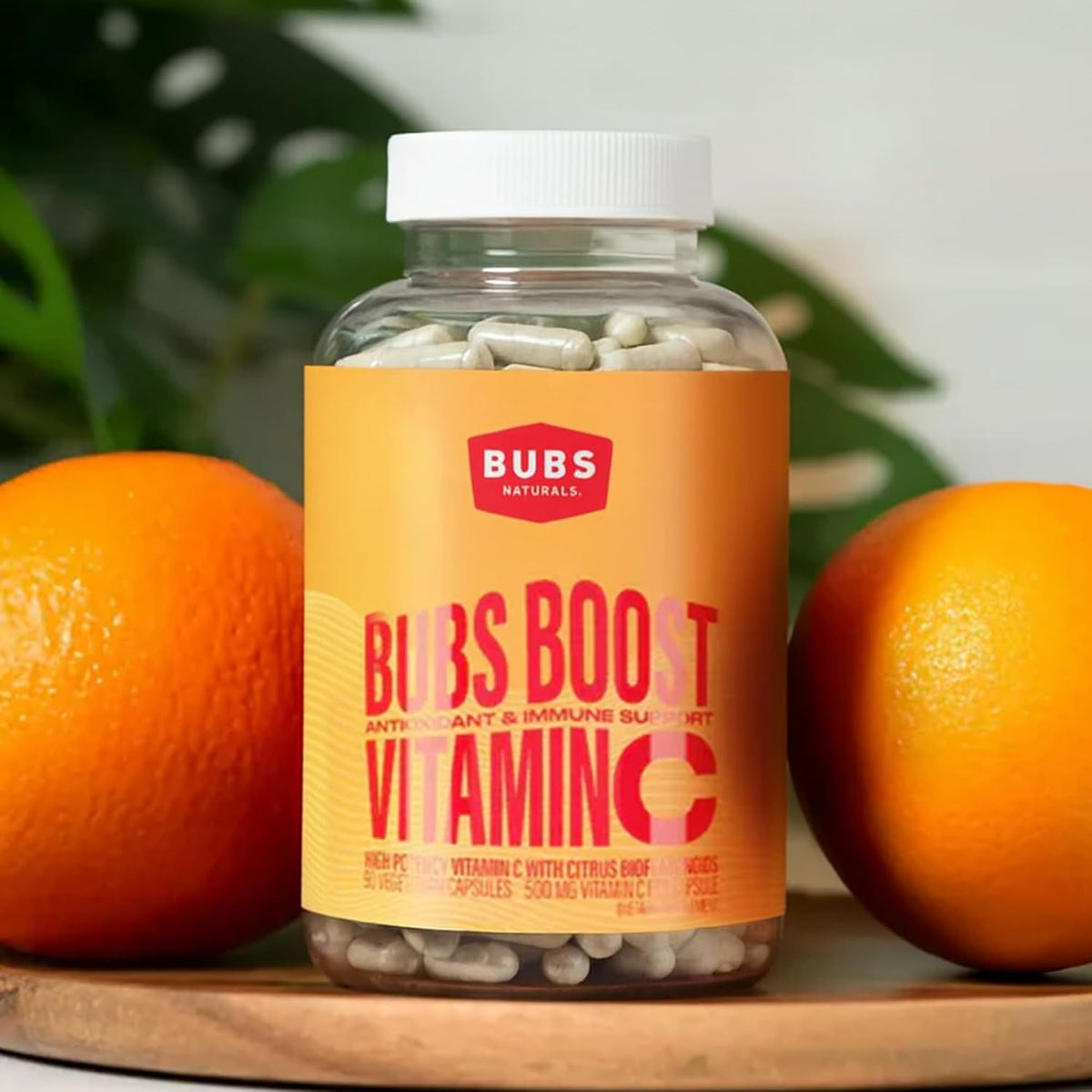 BUBS Naturals BUBS Boost Vitamin C with Bioflavonoids - 90 Capsules - görsel 5