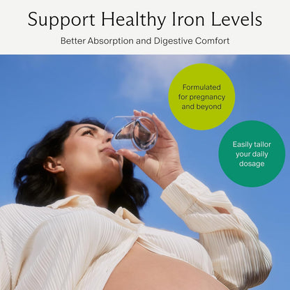 Needed. Prenatal Iron Supplement – Gentle Ferrous Bisglycinate for Pregnancy and Postpartum
