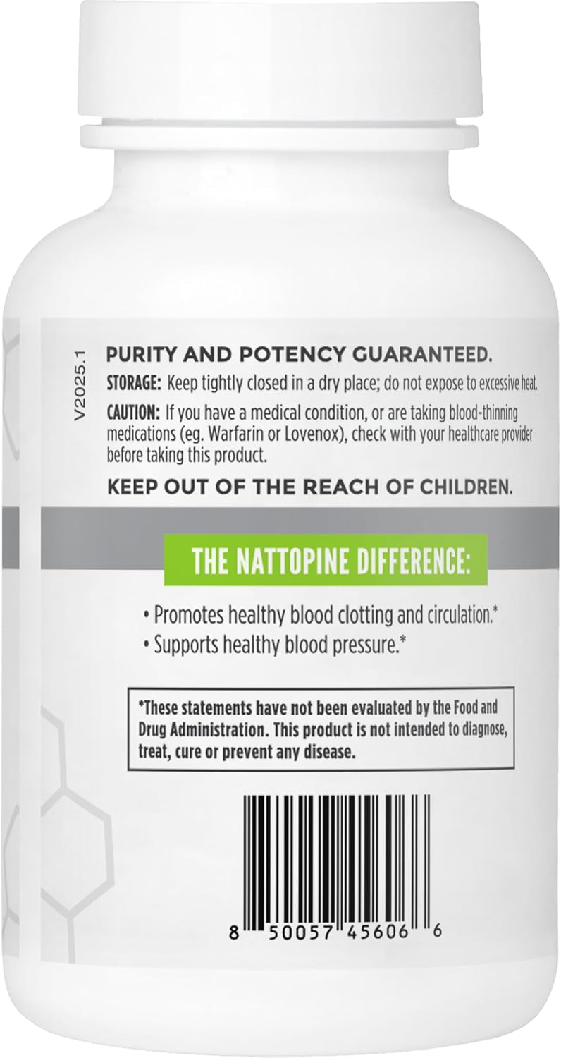 NBI NattoPine – Circulation Support – 60 Veggie Capsules - görsel 3