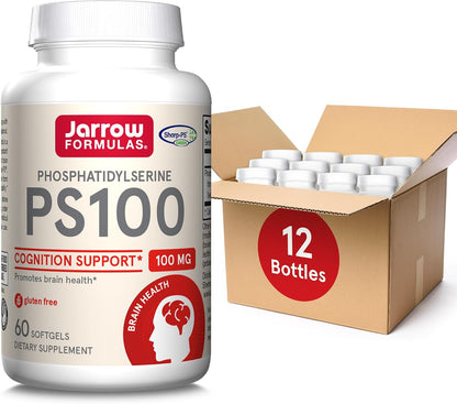 Jarrow Formulae PS100 Phosphatidylserine 100 mg, 60 Softgels