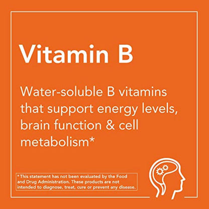 NOW Foods Vitamin B-100 - 250 Veg Capsules