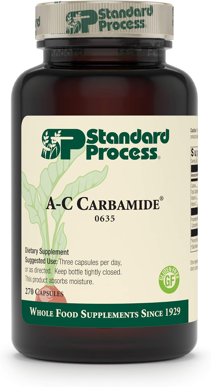 Standard Process A-C Carbamide - Urinary Support Supplement with Vitamin A and C - 90 Capsules - görsel 8