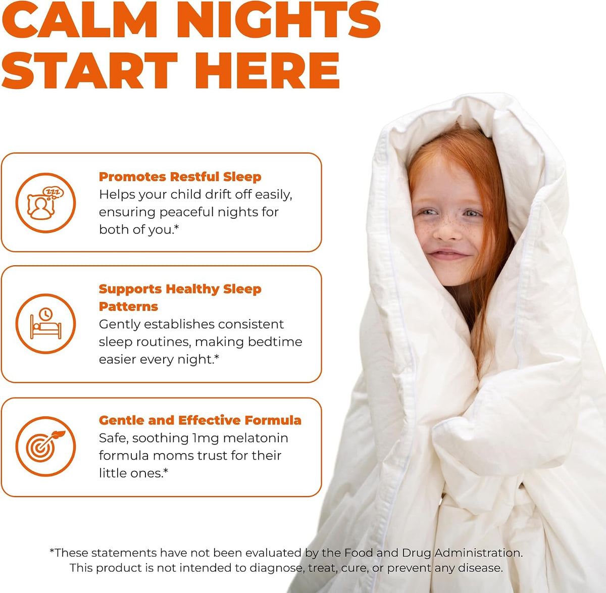Premium 1 mg Melatonin Gummies for Children – Sleep Support with Vitamin B6 – 2 Month Supply - görsel 2