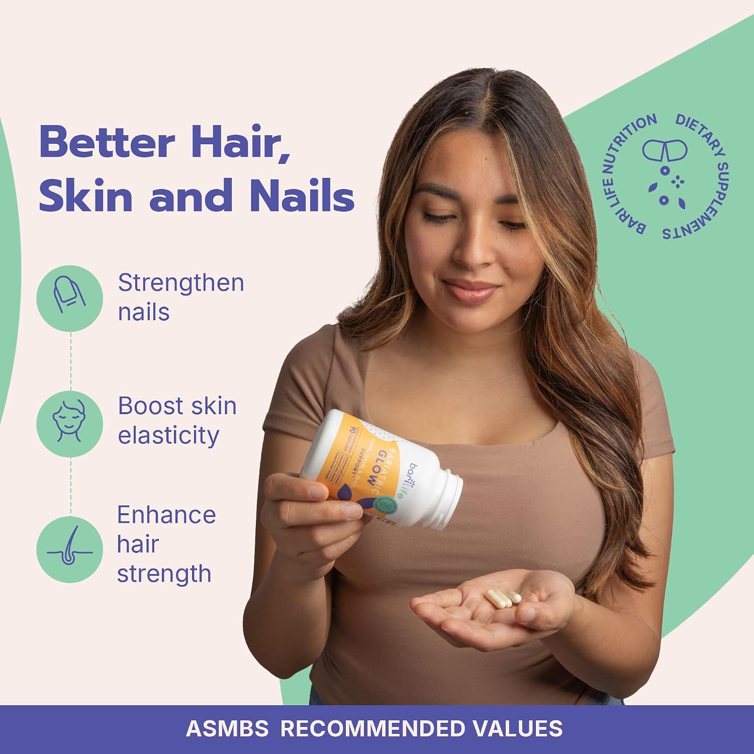 Bari Life Hair, Skin & Nails Supplement - görsel 3