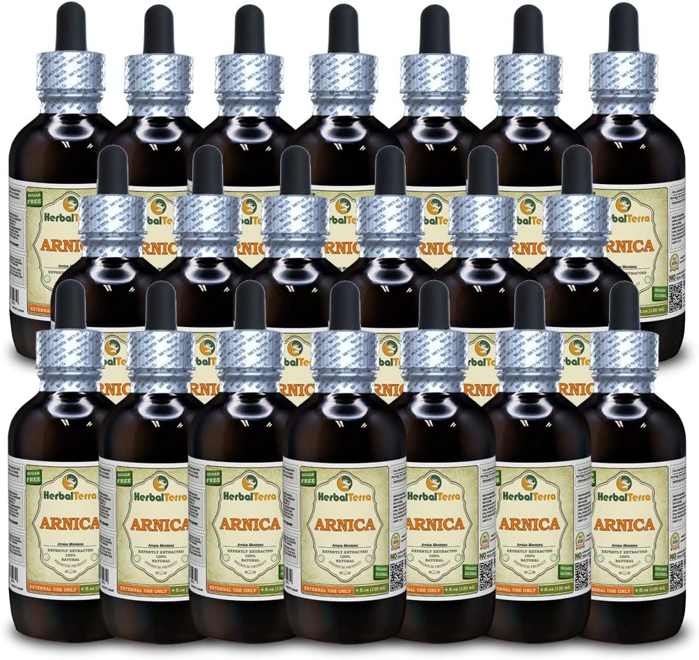 Arnica (Arnica Montana) Dried Flower Liquid Extract 2 Gal - görsel 9