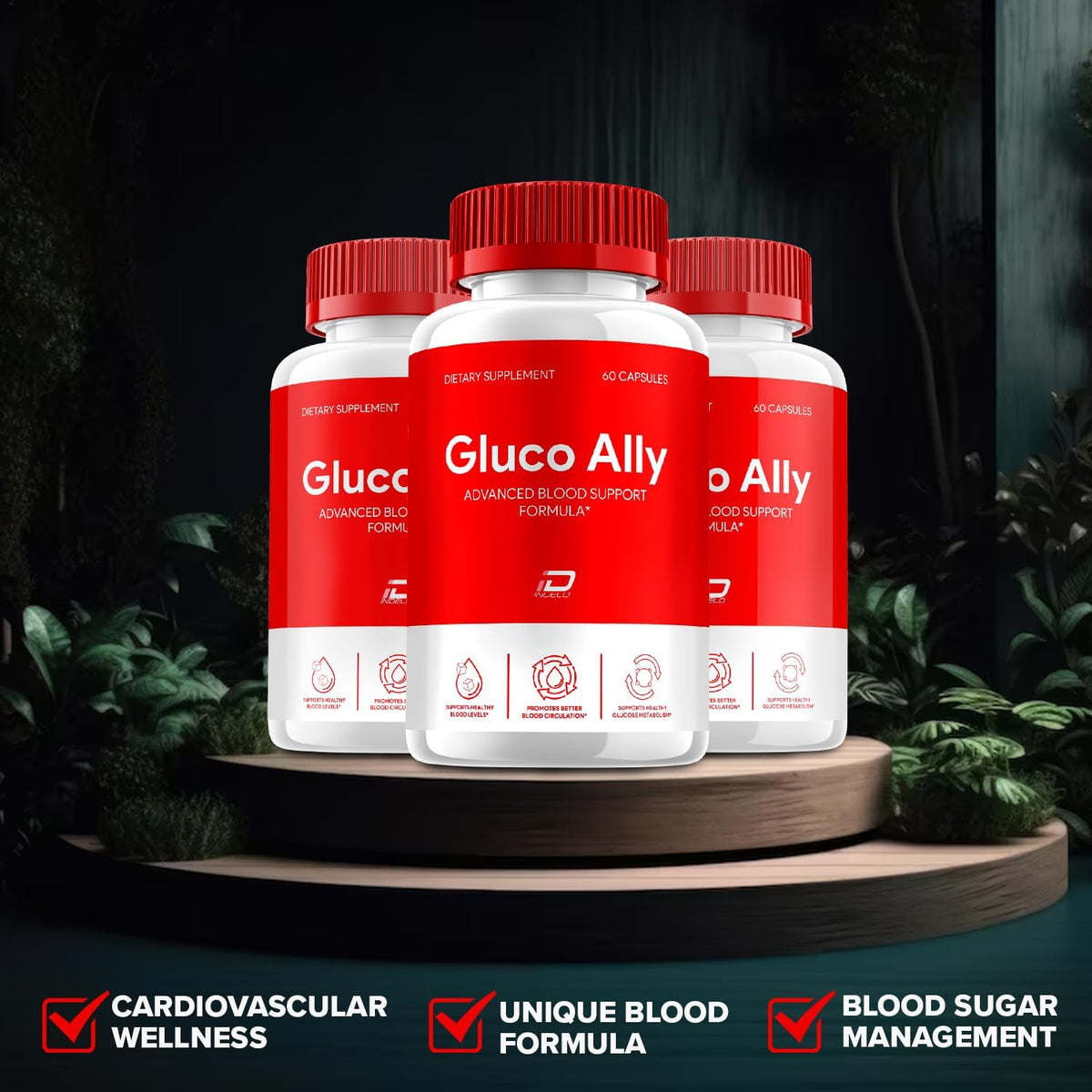Gluco Ally Capsules - Advanced Supplement for Metabolic Support, 60 Capsules - görsel 4