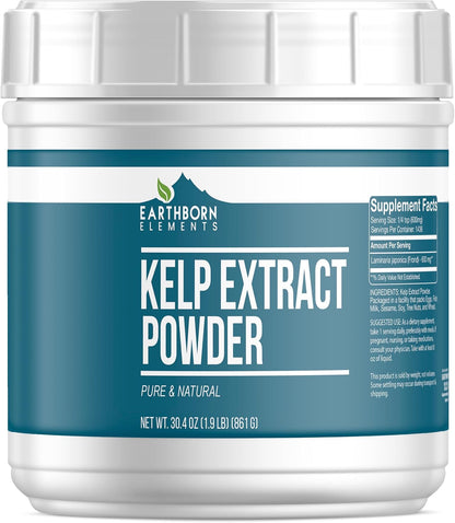 Earthborn Elements Kelp Extract Powder 1.1 lb, Pure & Natural, Superfood