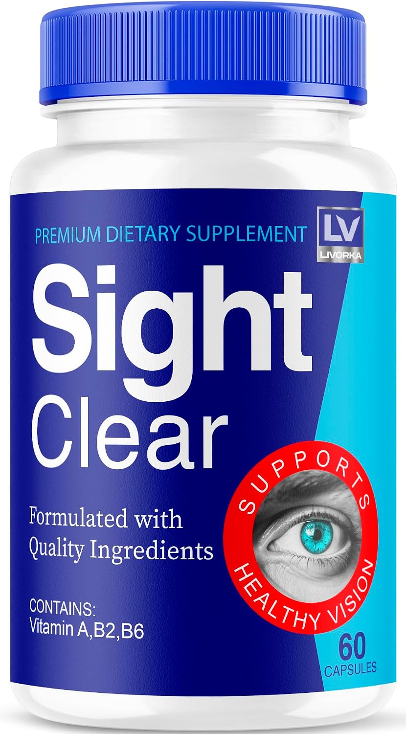 Sight Clear Pills – Eye Support Supplement with Natural Ingredients, 60 Capsules - görsel 1