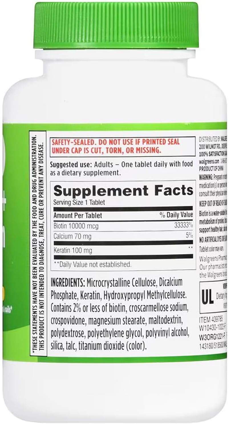 Finest Nutrition Biotin + Keratin 150 Tablets - görsel 2