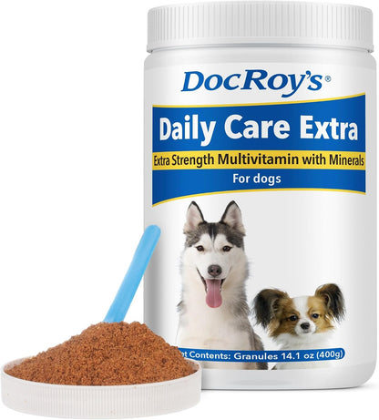 Doc Roy's Daily Care Extra Canine Multivitamin Supplement for Dogs (180 Tablets)