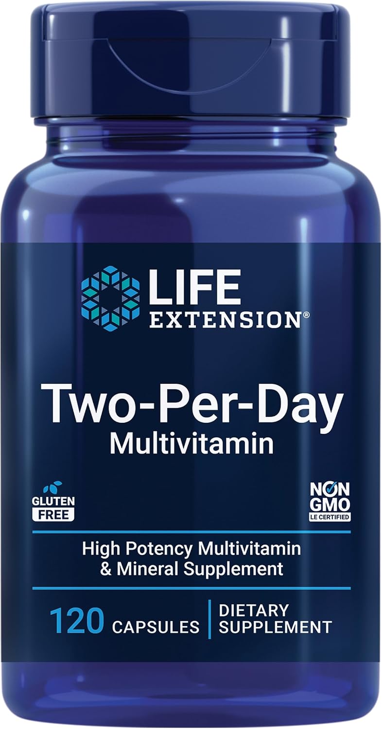 Life Extension Two-Per-Day Multivitamin - 120 Capsules - görsel 1