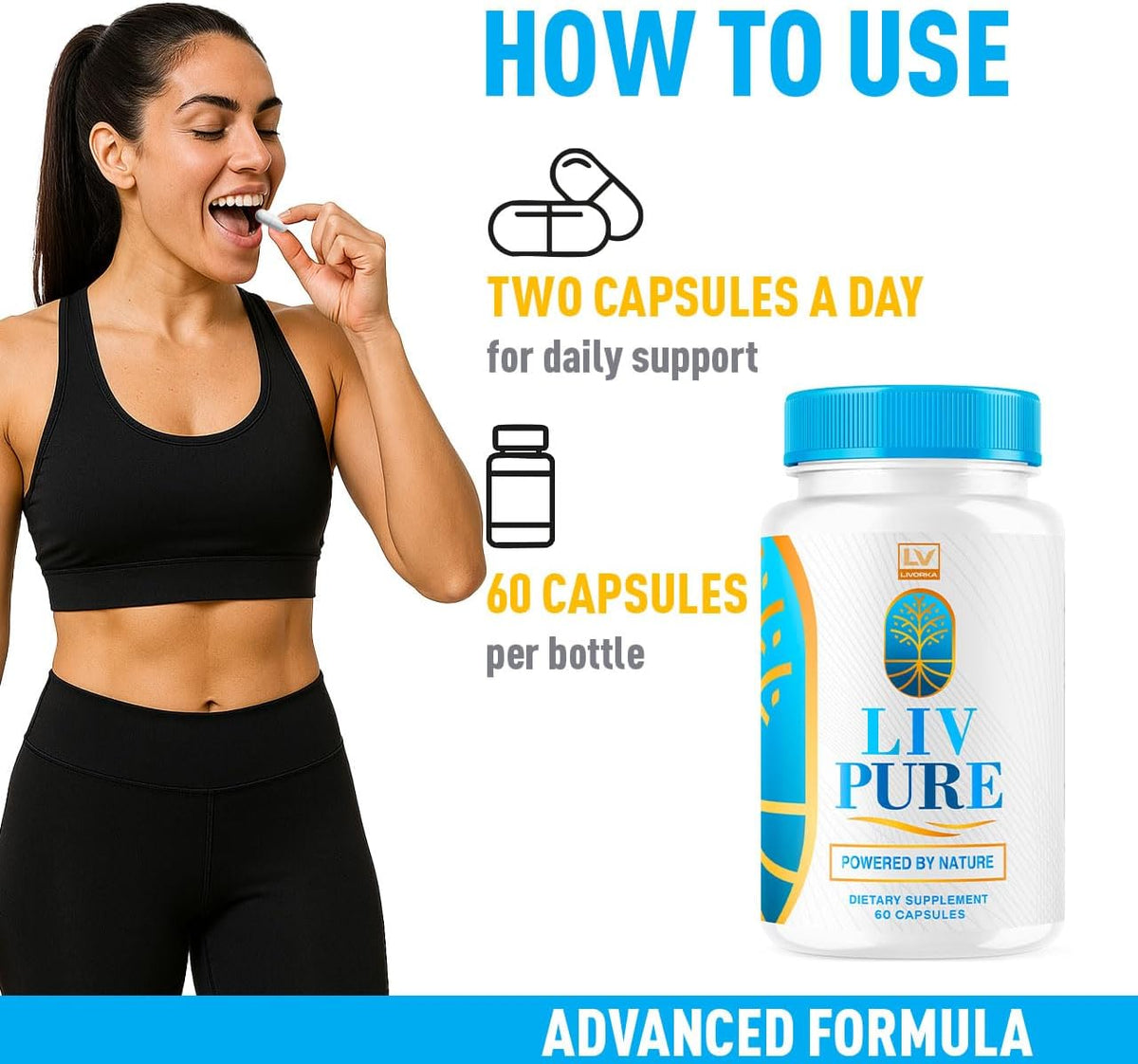 Liv Pure – Liver Support Supplement (3-Pack, 180 Capsules) - görsel 4