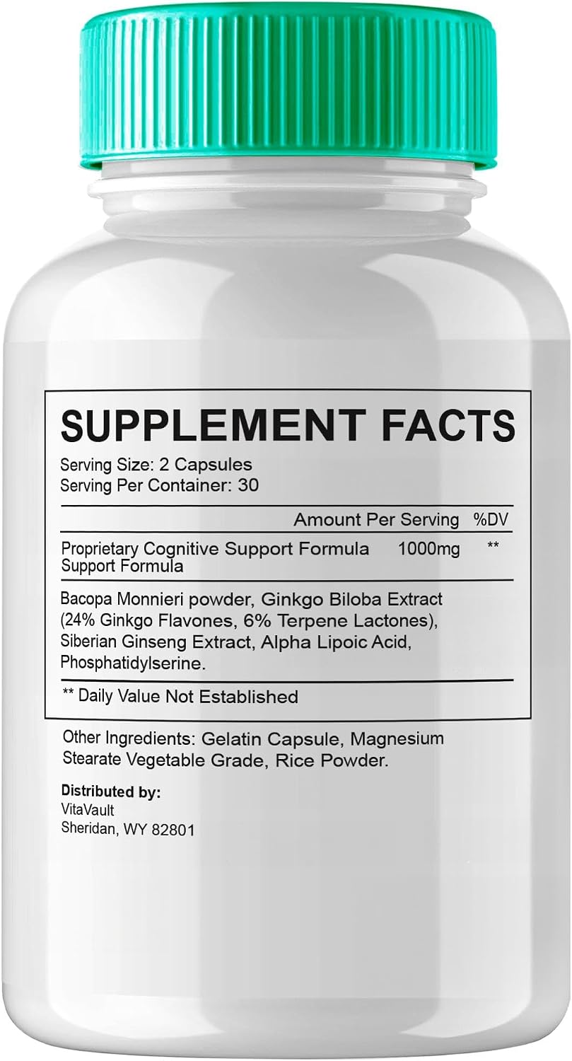 Neuro Zoom Capsules – Enhanced Memory and Brain Health Supplement (300 Capsules) - görsel 3