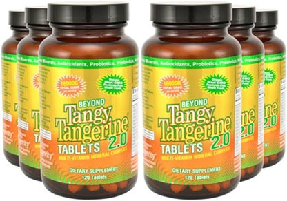 Youngevity Beyond Tangy Tangerine 2.0 Multivitamin & Mineral Complex - 120 Tablets