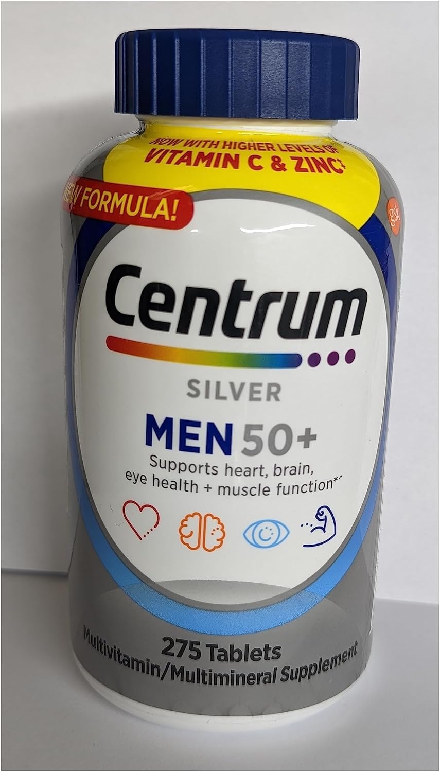 Centrum Silver Men 50+ Multivitamin, 275 Tablets - görsel 2