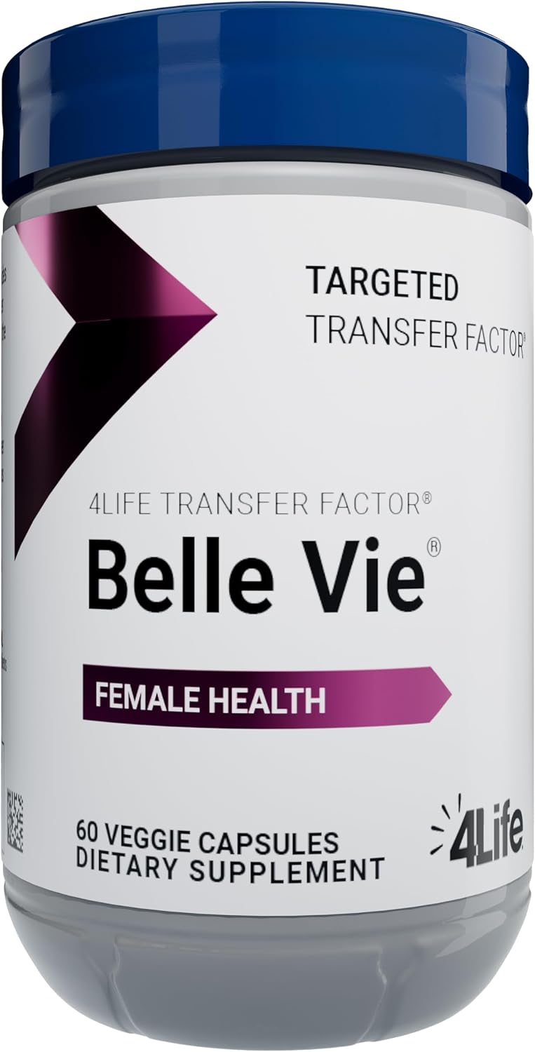 4Life Transfer Factor Belle Vie Women's Hormone Support, 60 Veggie Capsules - görsel 1