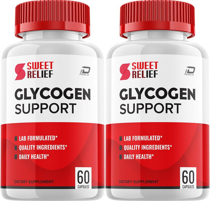 Sweet Relief Support Capsules - SweetRelief Optimizer Advanced Formula, Sweet Relief Supplements, SweetRelief Reviews (Pack of 2 - 120 Capsules)