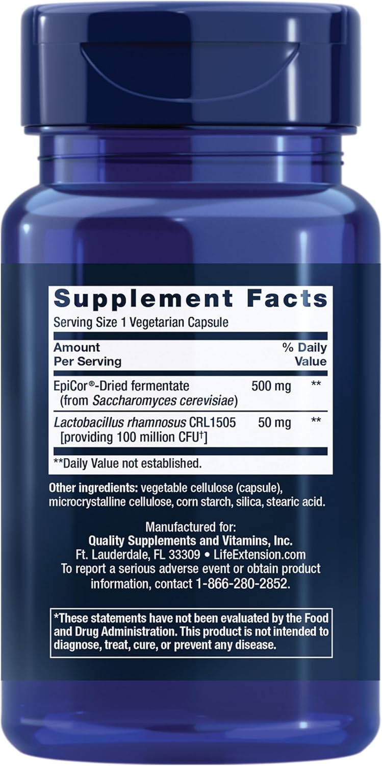 Life Extension FLORASSIST Immune & Nasal Defence, 30 Capsules - görsel 2