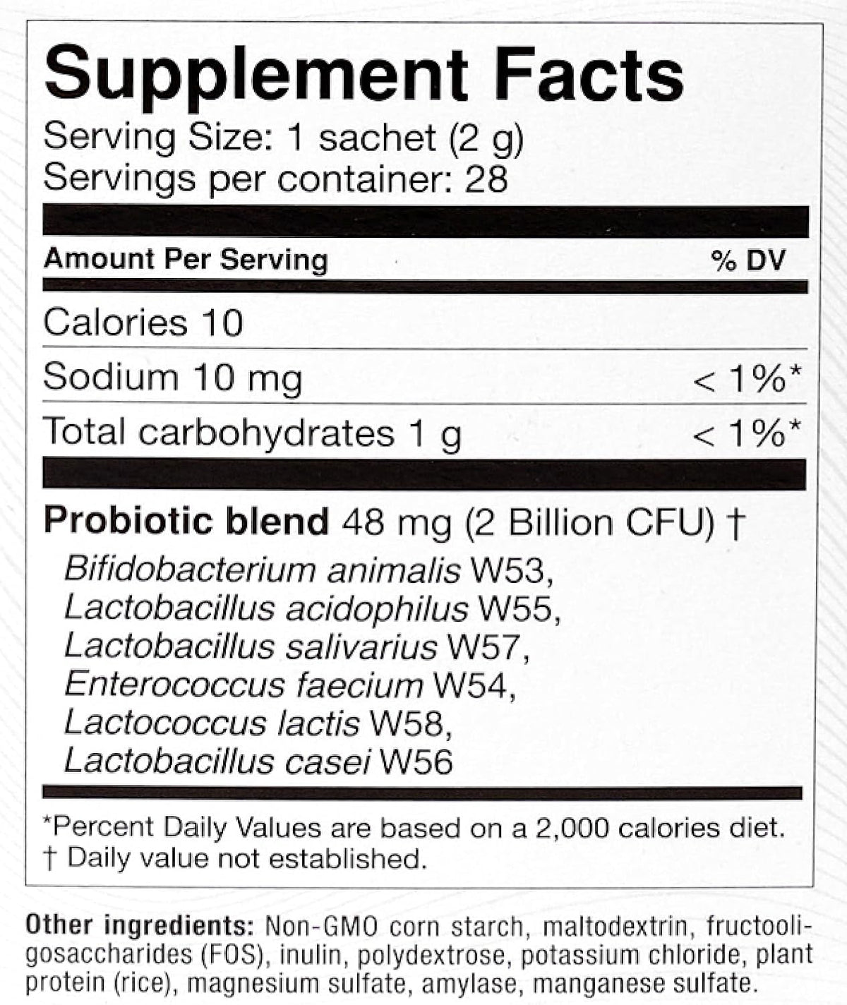 OMNi BiOTiC Balance Probiotic Immune Support – Bifidobacterium & Lactobacillus – Hypoallergenic – Immune Support Supplement for Men and Women – Non-GMO (28 Daily Sachets) - görsel 3