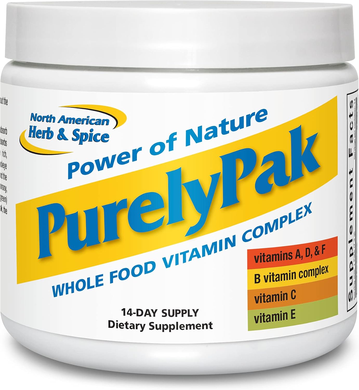 NORTH AMERICAN HERB & SPICE Purely Pak - Whole Food Supplement - 14-Day Supply - görsel 1
