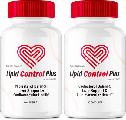 Lipid Control Plus Capsules – Advanced Blood Formula Supplement (Pack of 2)