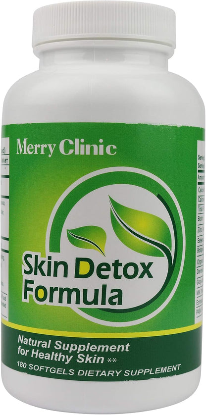 Merry Clinic Skin Detox Formula 180 Soft gel capsules