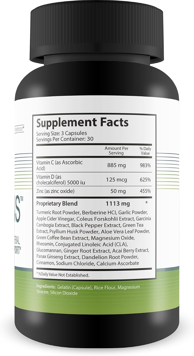 The Makers CDZ Vitamins - Vitamin C, D and Zinc with Herbs - görsel 2