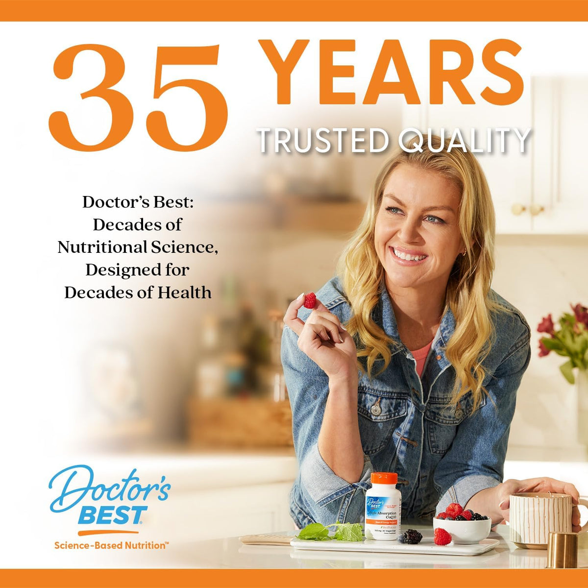 Doctor's Best Fully Active Vitamin B Complex - Methylated B12 & Folate, B6, Biotin, Pantothenic Acid - 60 Veggie Capsules - görsel 7