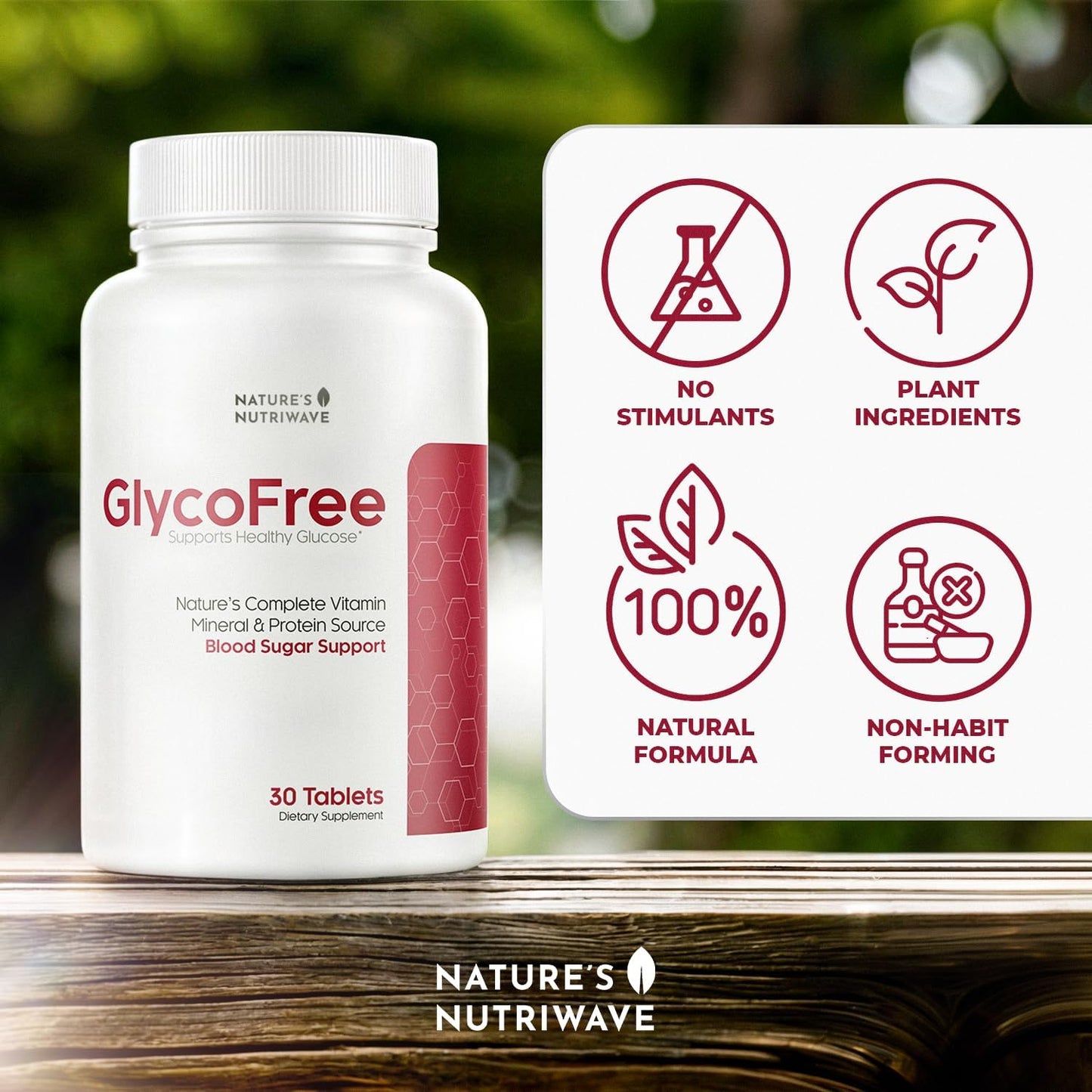 GlycoFree – Berberine, Bitter Melon & Cinnamon – 30 Tablets - görsel 4