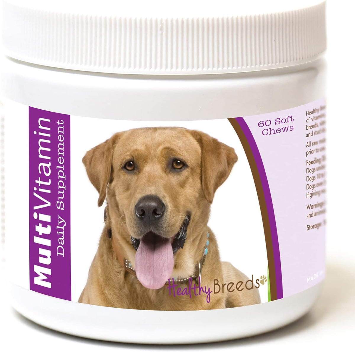 Healthy Breeds Labrador Retriever Multivitamin Soft Chews (60 Count) - görsel 1