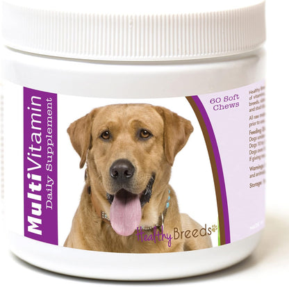 Healthy Breeds Labrador Retriever Multivitamin Soft Chews (60 Count)