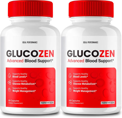 Glucozen Capsules - Maximum Strength 2-Pack