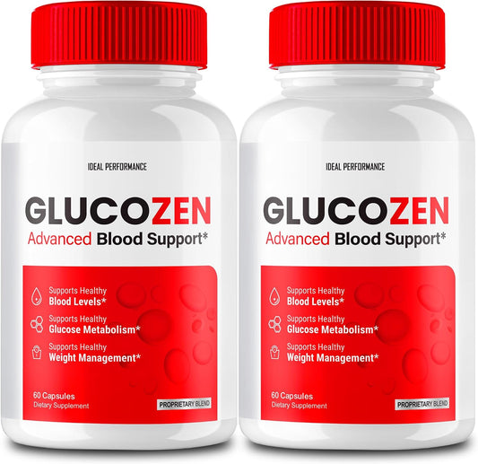 Glucozen Capsules - Maximum Strength 2-Pack