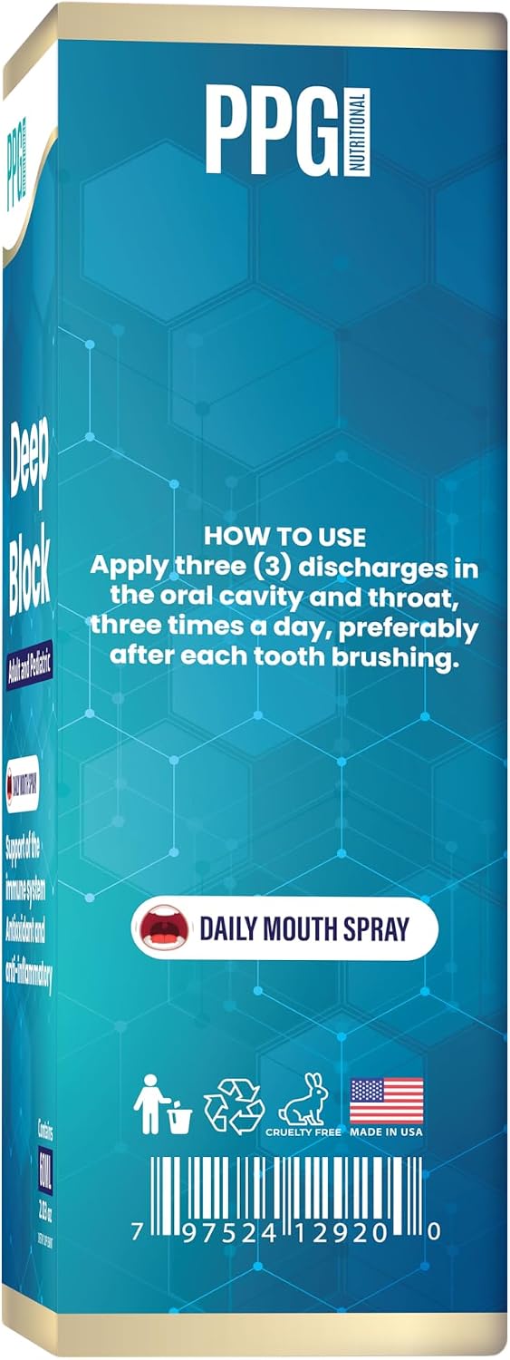 Deep Block Immune Support Booster Daily Mouth Spray - görsel 6