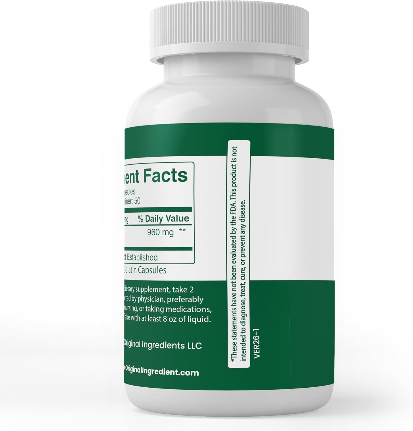 Pure Original Ingredients Kudzu Root (100 Capsules) – Always Pure, No Additives or Fillers - görsel 3