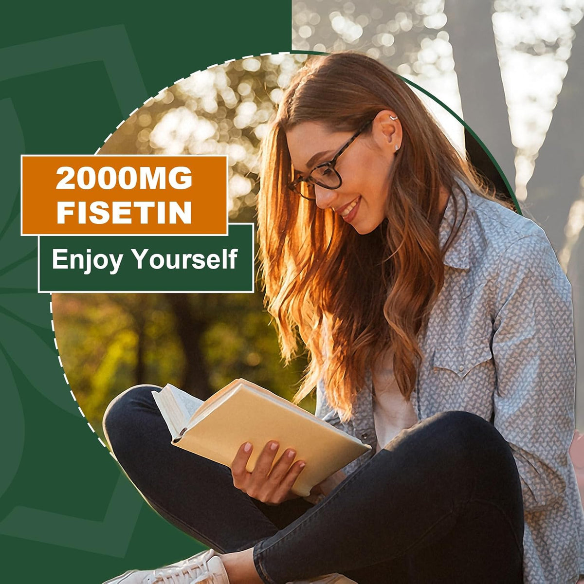 Liposomal Fisetin Supplement 2000mg with Quercetin, TMG & Resveratrol – 120 Capsules - görsel 6
