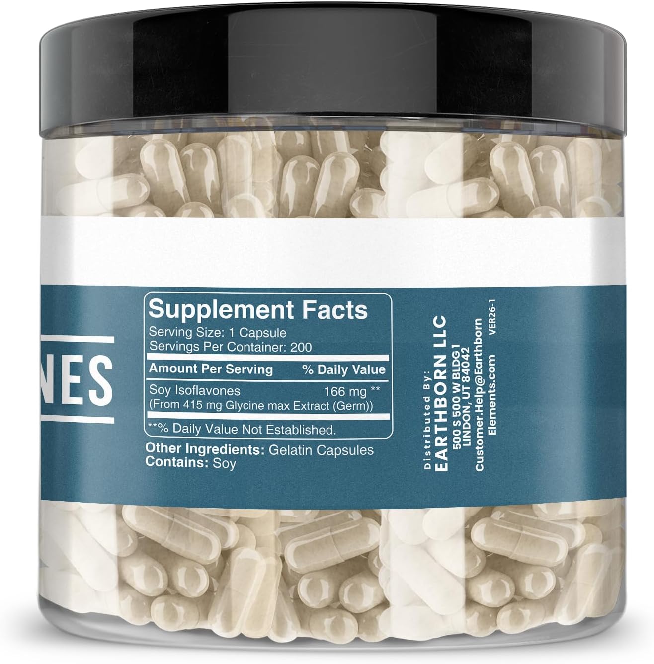 Earthborn Elements Soya Isoflavones, Pure and Undiluted, No Additives - görsel 2
