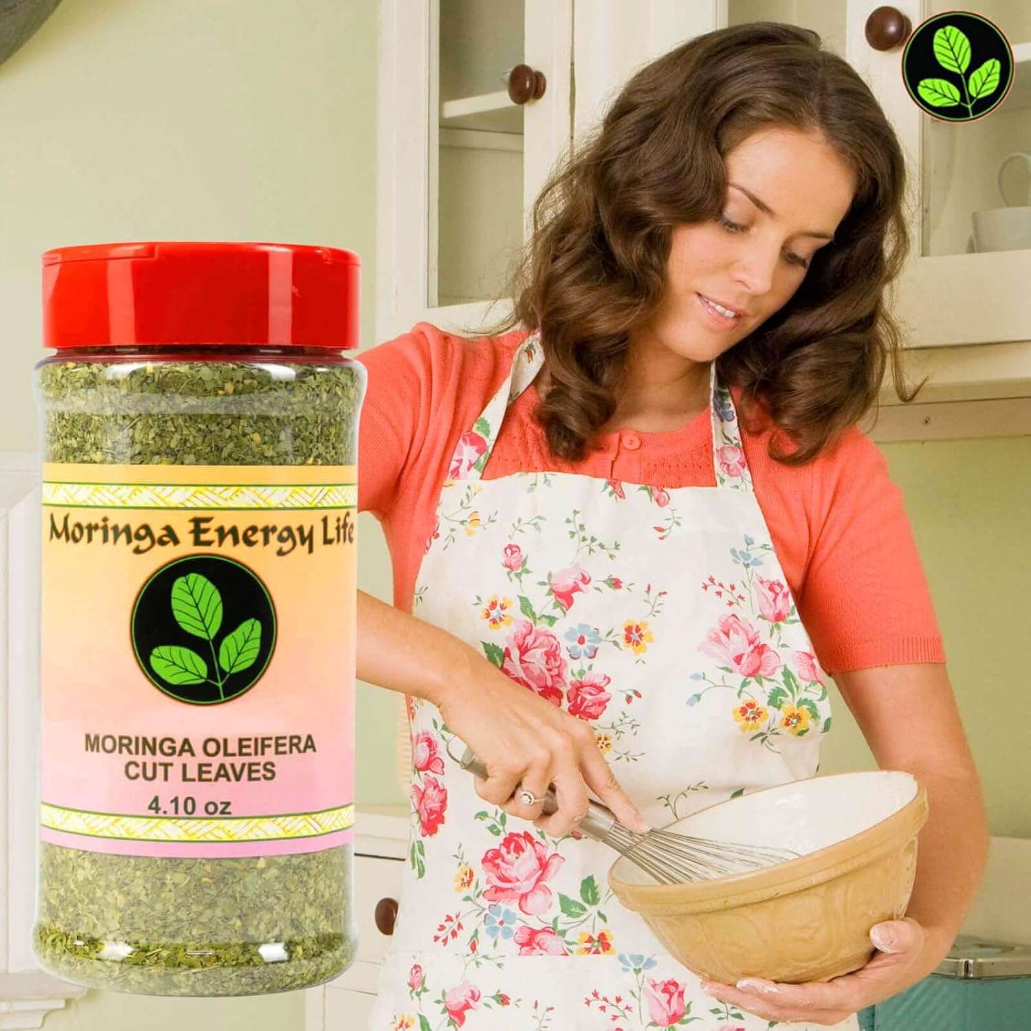 Moringa Leaf Shaker – Pure Moringa Oleifera Cut Leaves, 116g - görsel 5