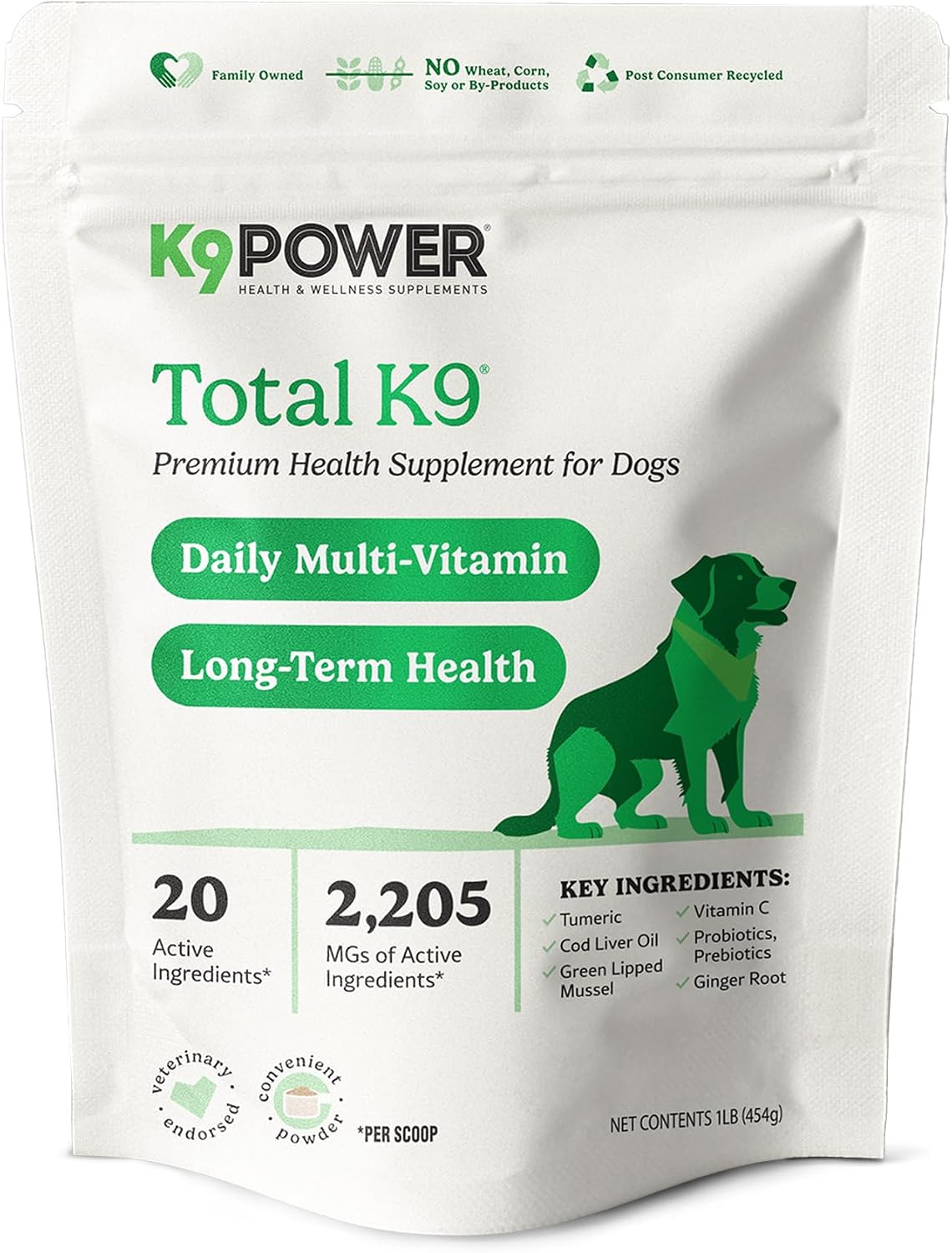 Digest Forte – Advanced Digestive & Immune Support for Dogs – Probiotic, Prebiotic, Postbiotic Blend with Salmon Oil, Ginger, Kelp, Pomegranate, L-Glutamine – Gas, Stool, Eye & Gut Relief - görsel 10