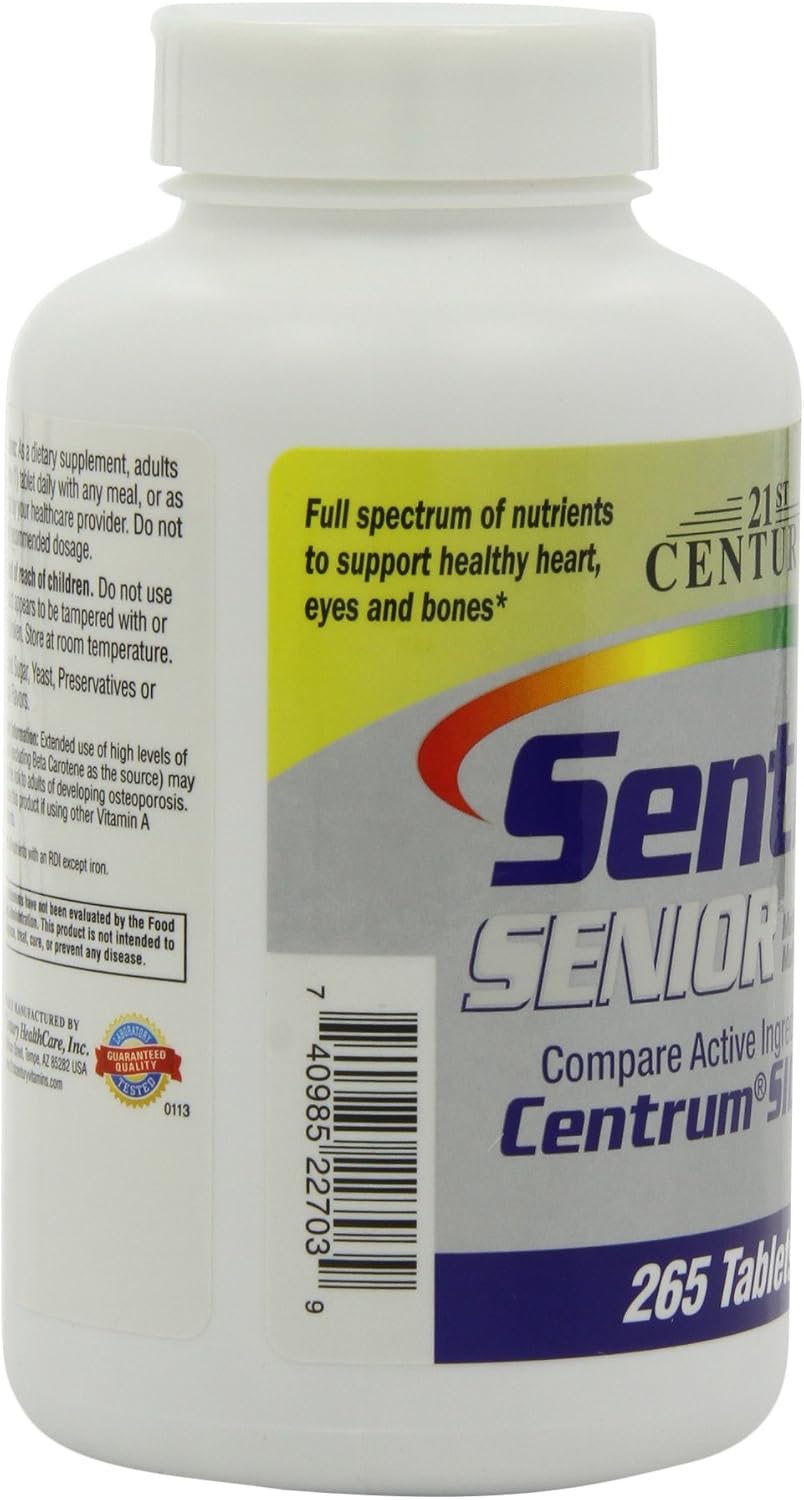 21st Century Sentry Senior, 265 Tablets (Pack of 2) - görsel 6