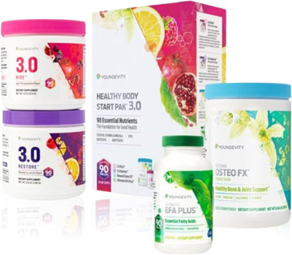 Youngevity Healthy Body Start Pak 3.0 Rise & – Energy Production: B-vitamins and minerals aid in converting food – Image 1