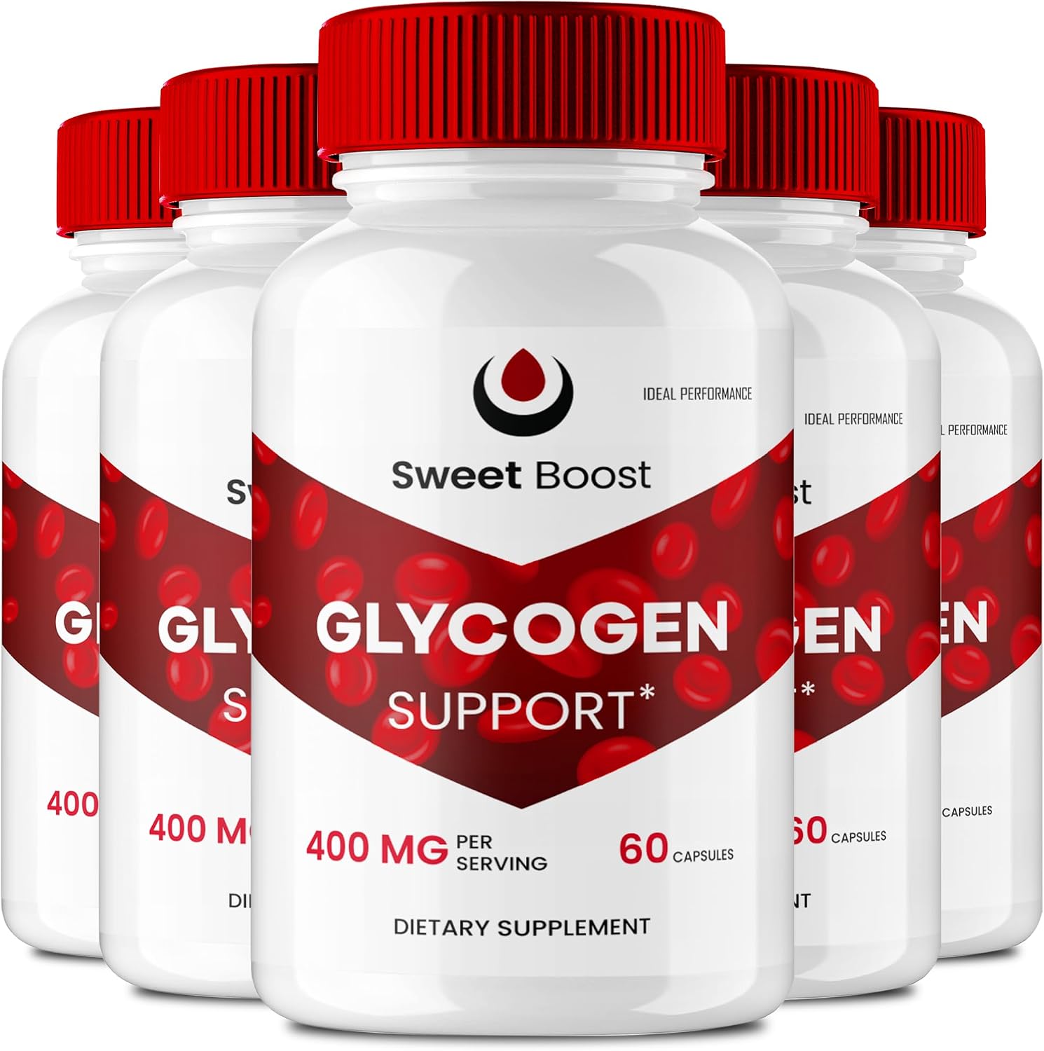 Sweet Boost Capsules - Dietary Supplement for Glycogen Support (5 Pack) - görsel 1