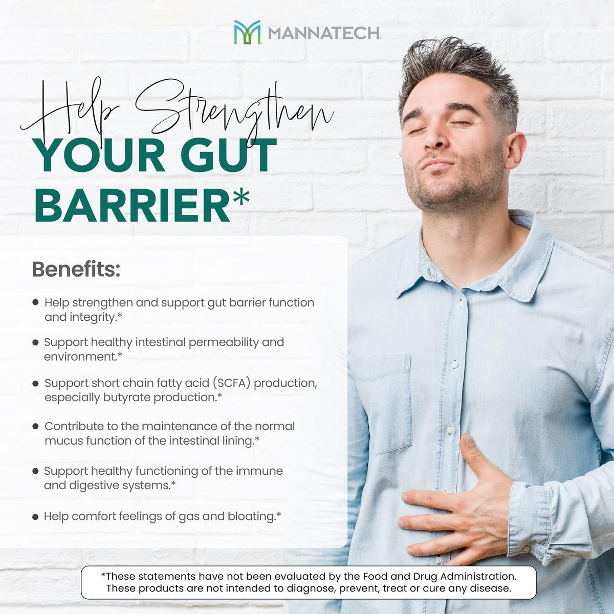 Mannatech GI-Defence Butyrate Supplement – 60 Capsules - görsel 4