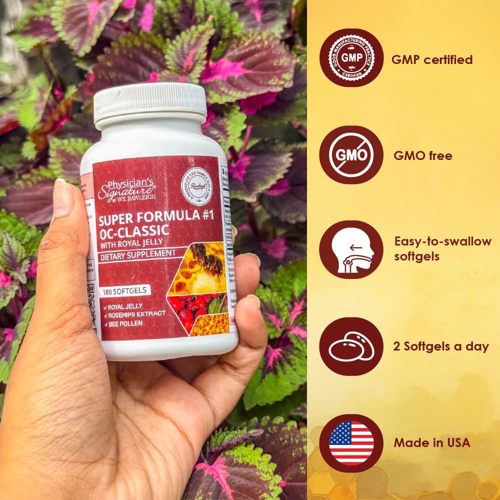 Rawleigh Super Formula No. 1 OC Classic – 180 Softgels (3-Month Supply) - görsel 4
